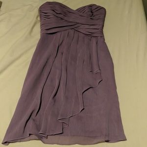 David's Bridal Wisteria size 2 bridesmaid dress